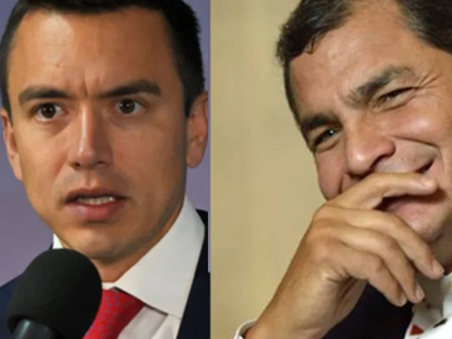 Expresidente Rafael Correa critica duramente a Daniel Noboa por crisis energética y acusa incumplimiento de promesas electorales